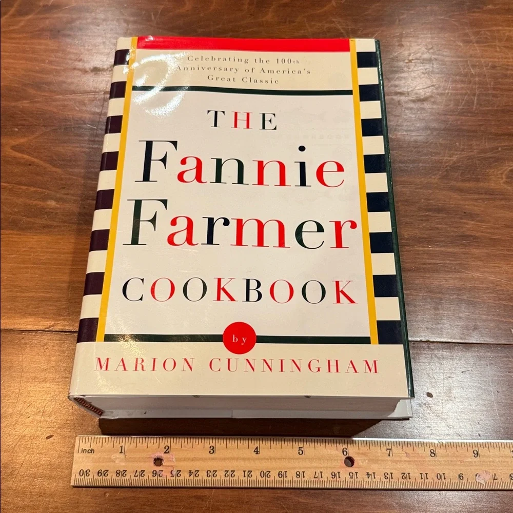 LIKE NEW The Fannie Farmer Cookbook 100th Anniversary Marion Cunningham Classic